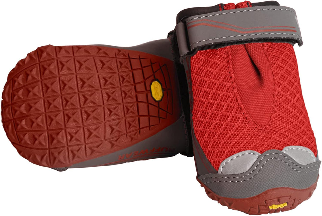 Ruffwear, Grip Trex Dog Shoes - 2 Count, Obsidian Black, 2.50"