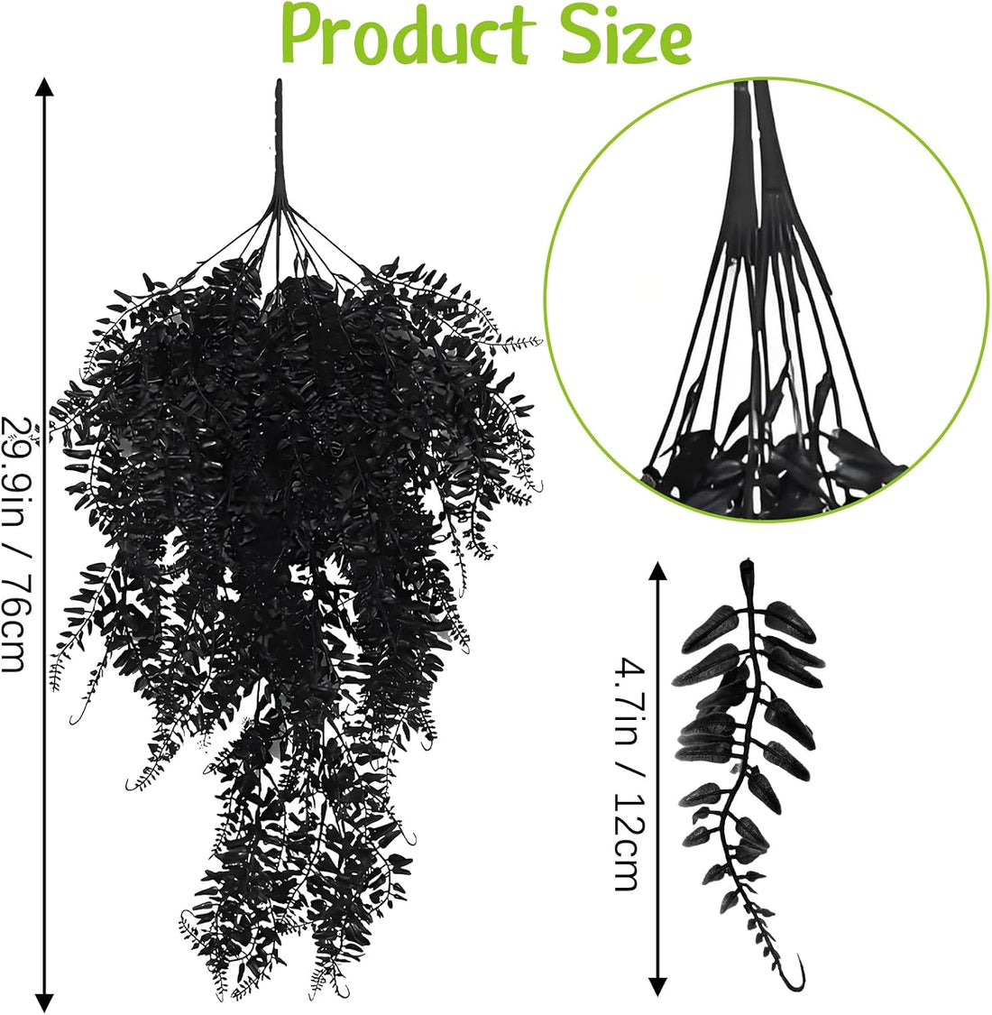 Hamiledyi Reptile Plants for Terrarium, Hanging Tank Greenery
