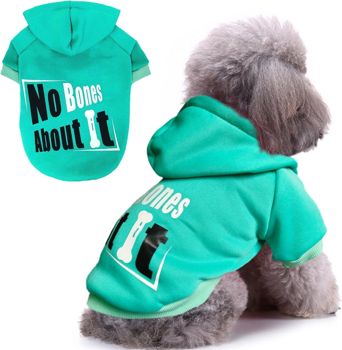 Print Dog Hoodies for Small Dogs