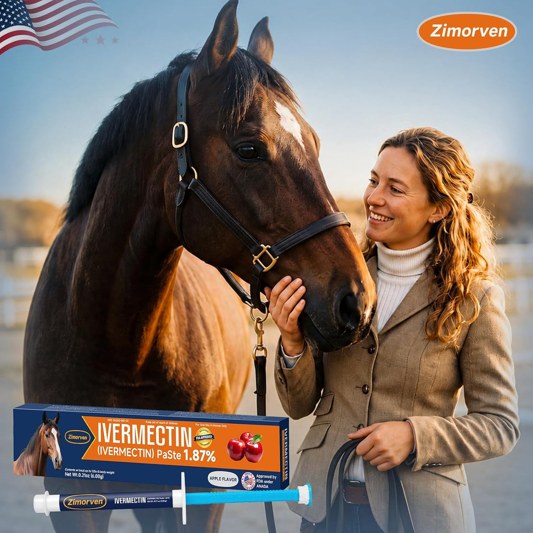 Paste for Horse Use Only 1.87% 6.08g 2 Pack