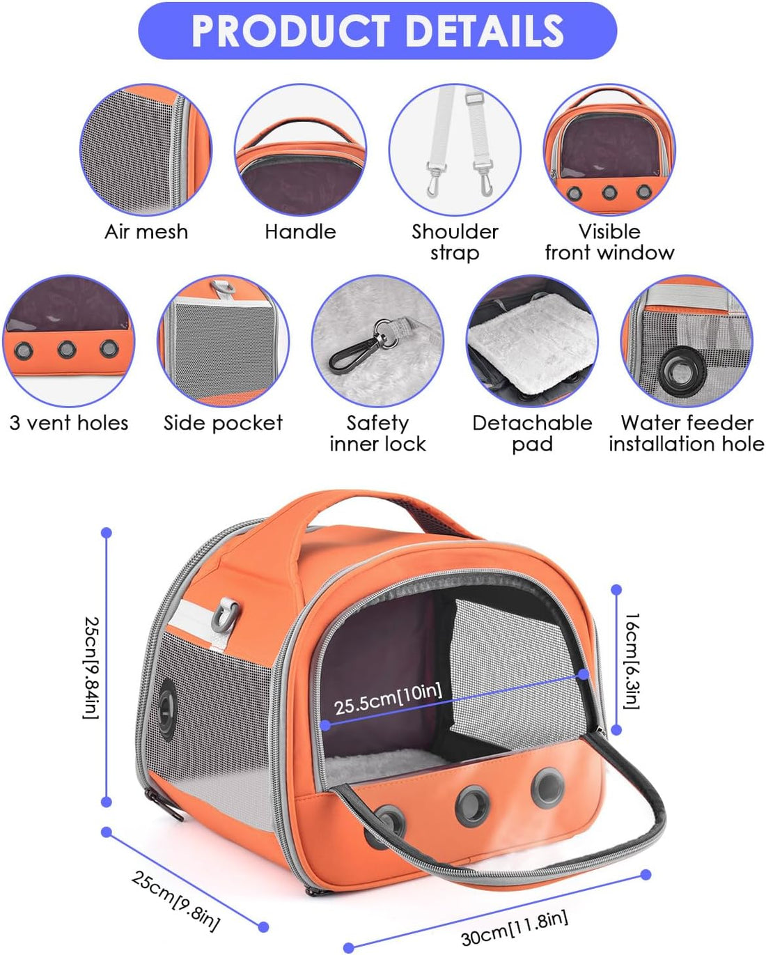 Bissap Guinea Pig Carrier Bag