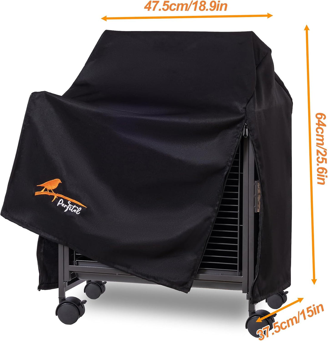 Perfitel Small Bird Cage Cover Good Night Black-Out Cover