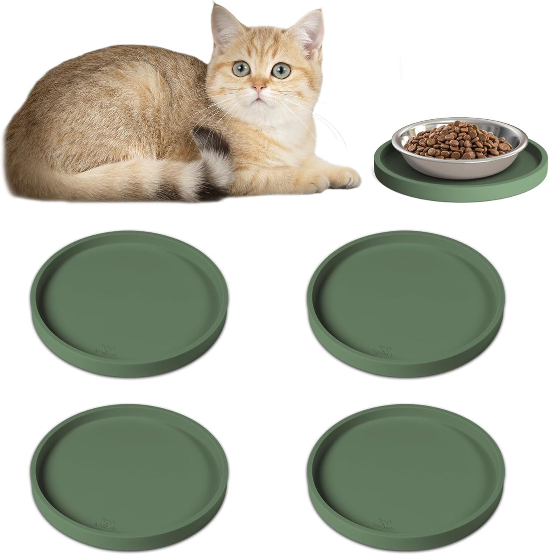 Arespark Pet Silicone Food Mat