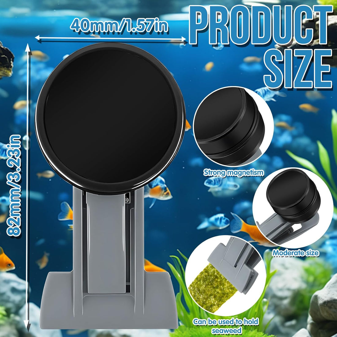 Magnetic Seaweed Feeder Clip