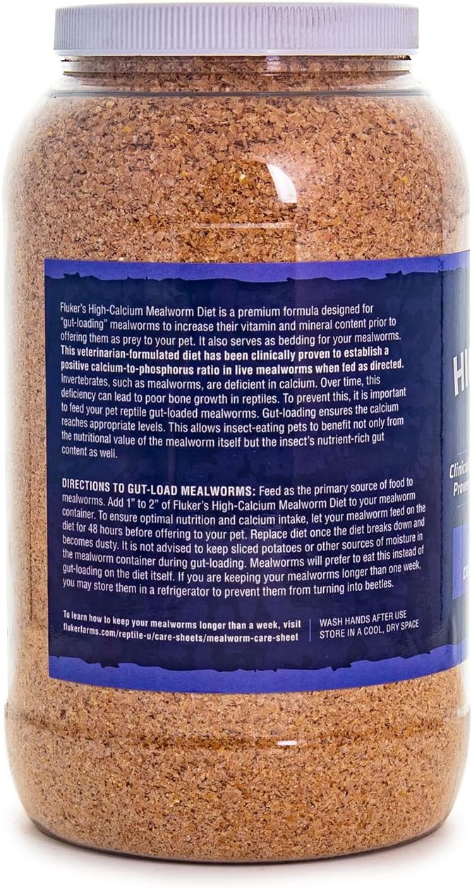 Fluker's High Calcium Mealworm Diet