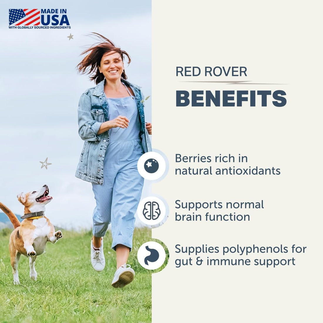 Four Leaf Rover Red Rover - Dog Urinary Tract Supplement