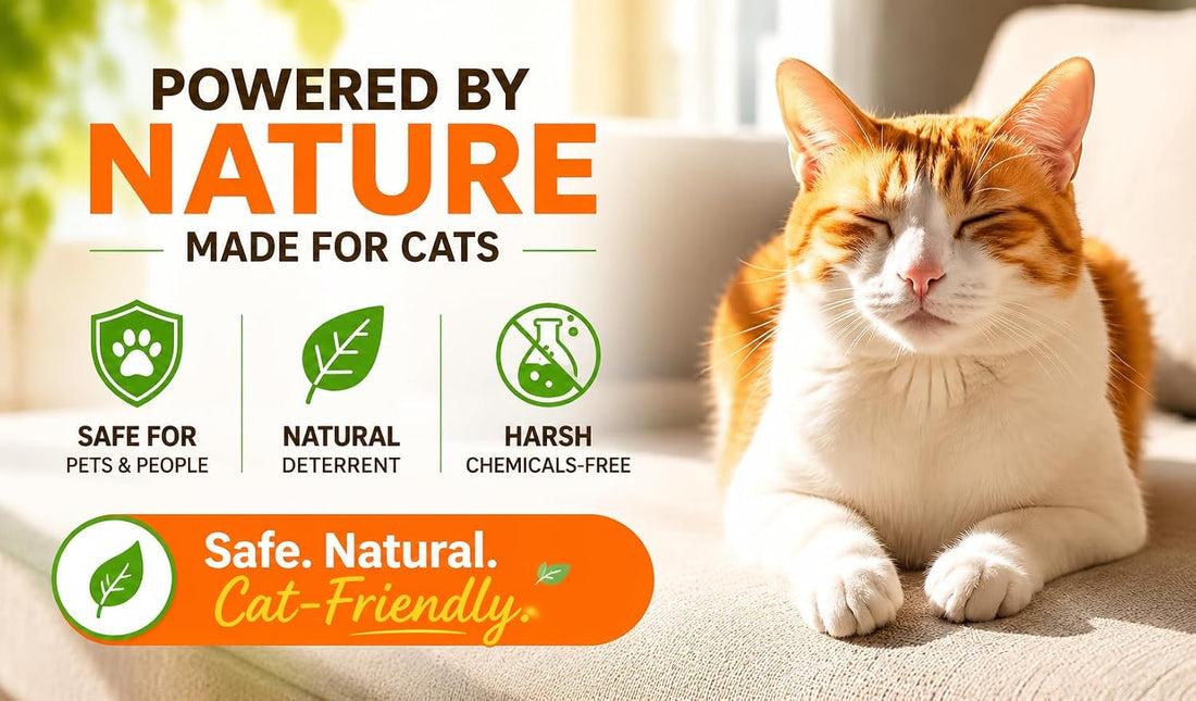 NO PEE No POOP CAT Potty Training Spray, 100% Natural