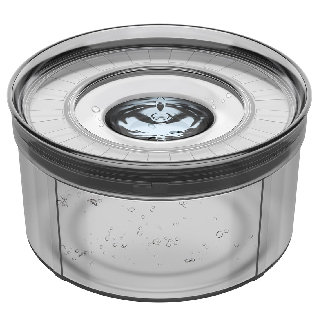 Techphardo 1Gallon No Spill Dog Water Bowl-3.8L Large Capacity