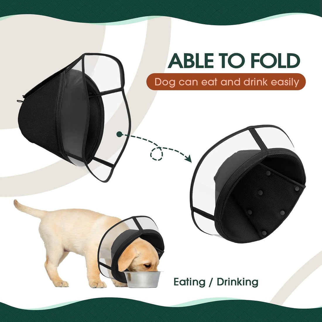 Kuoser Dog Cone Collar After Surgery