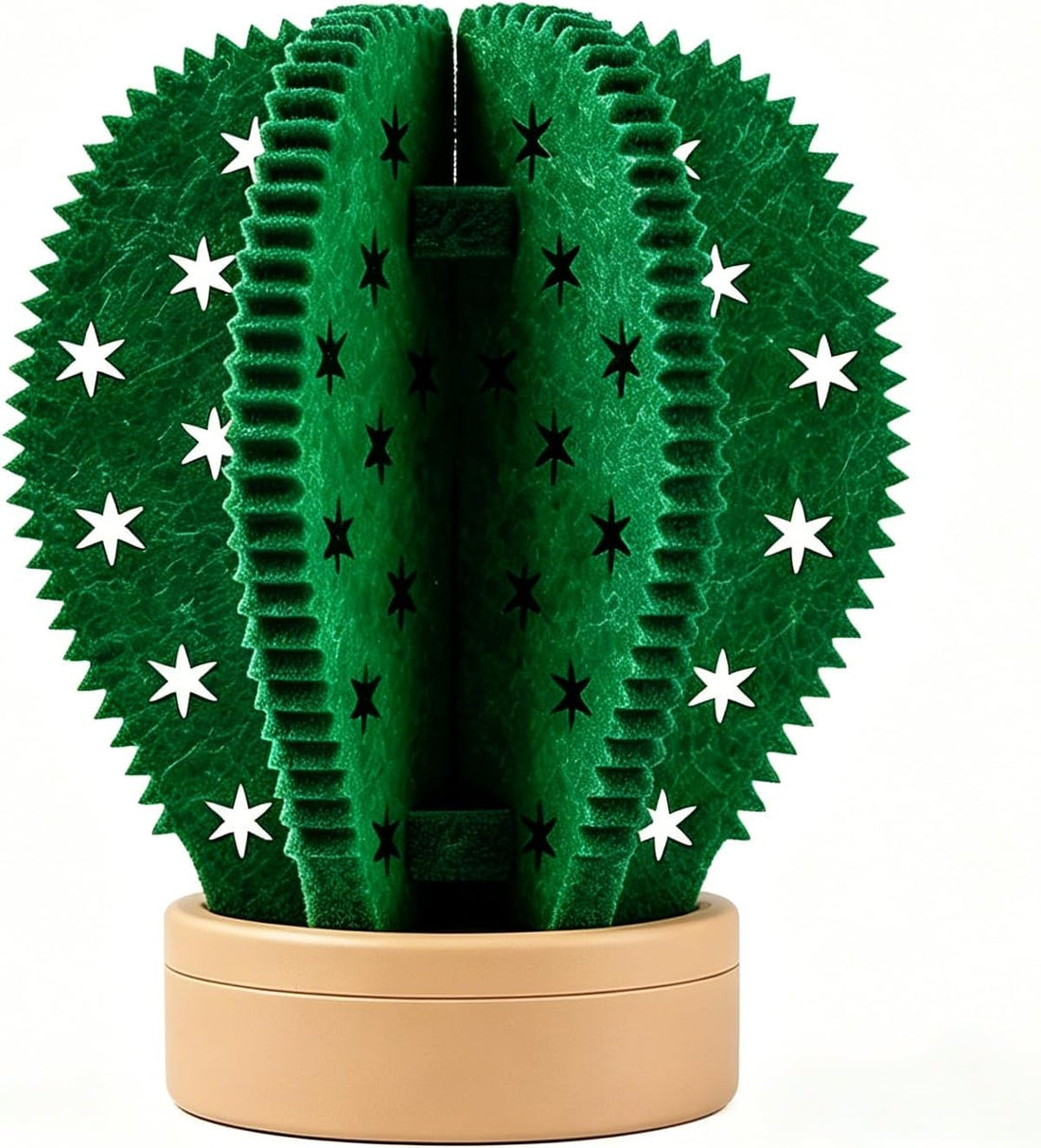 Column Cactus Evaporative Humidifier, Felt Decor Reptile Terrarium