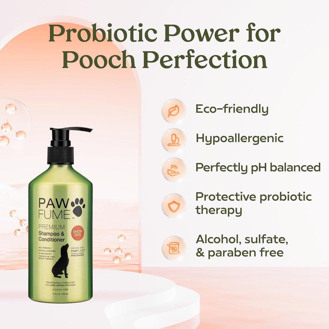 Pawfume Show Dog Shampoo & Conditioner + Grooming Spray