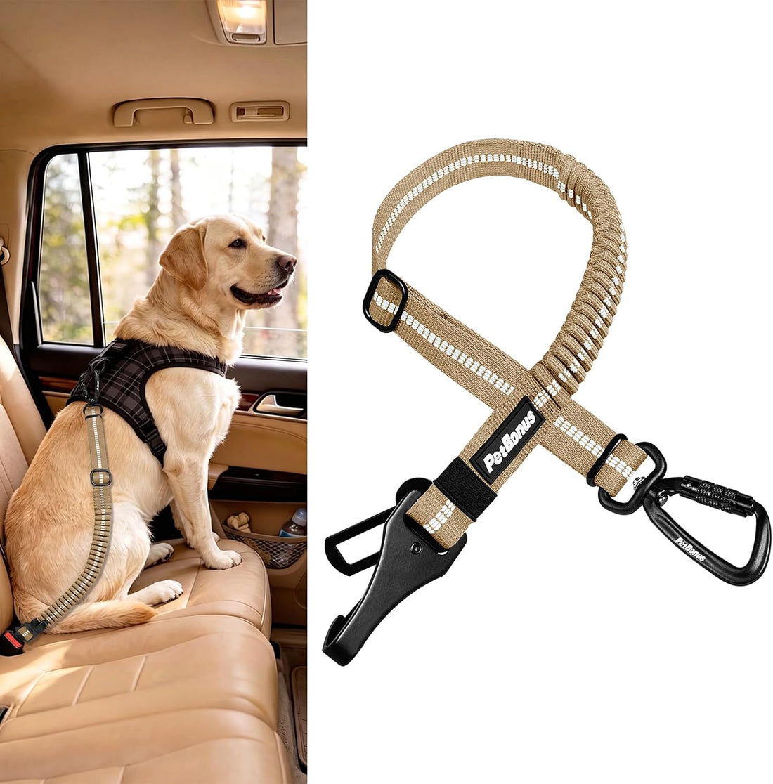 PetBonus Dog Seat Belt for Car