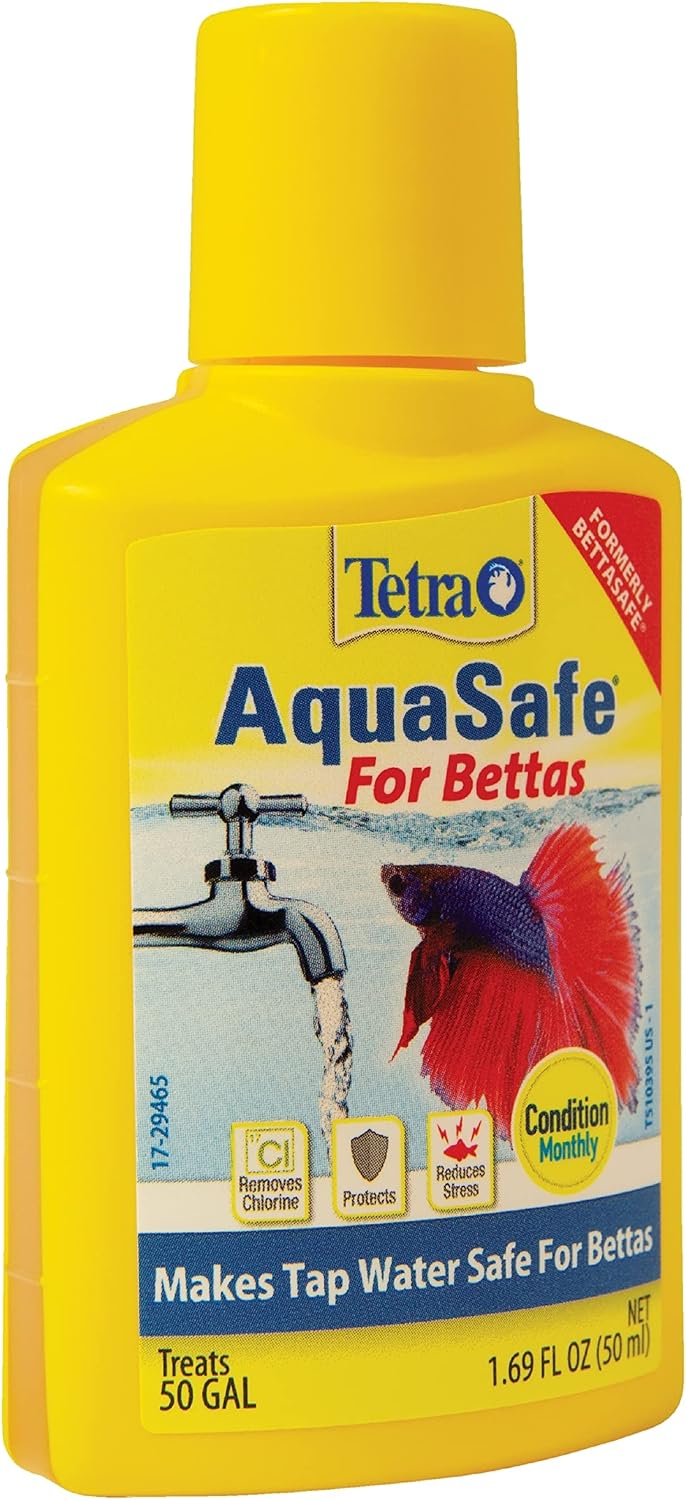 Tetra BettaSafe Water Conditioner for Betta Fish Tanks, 1.69 oz