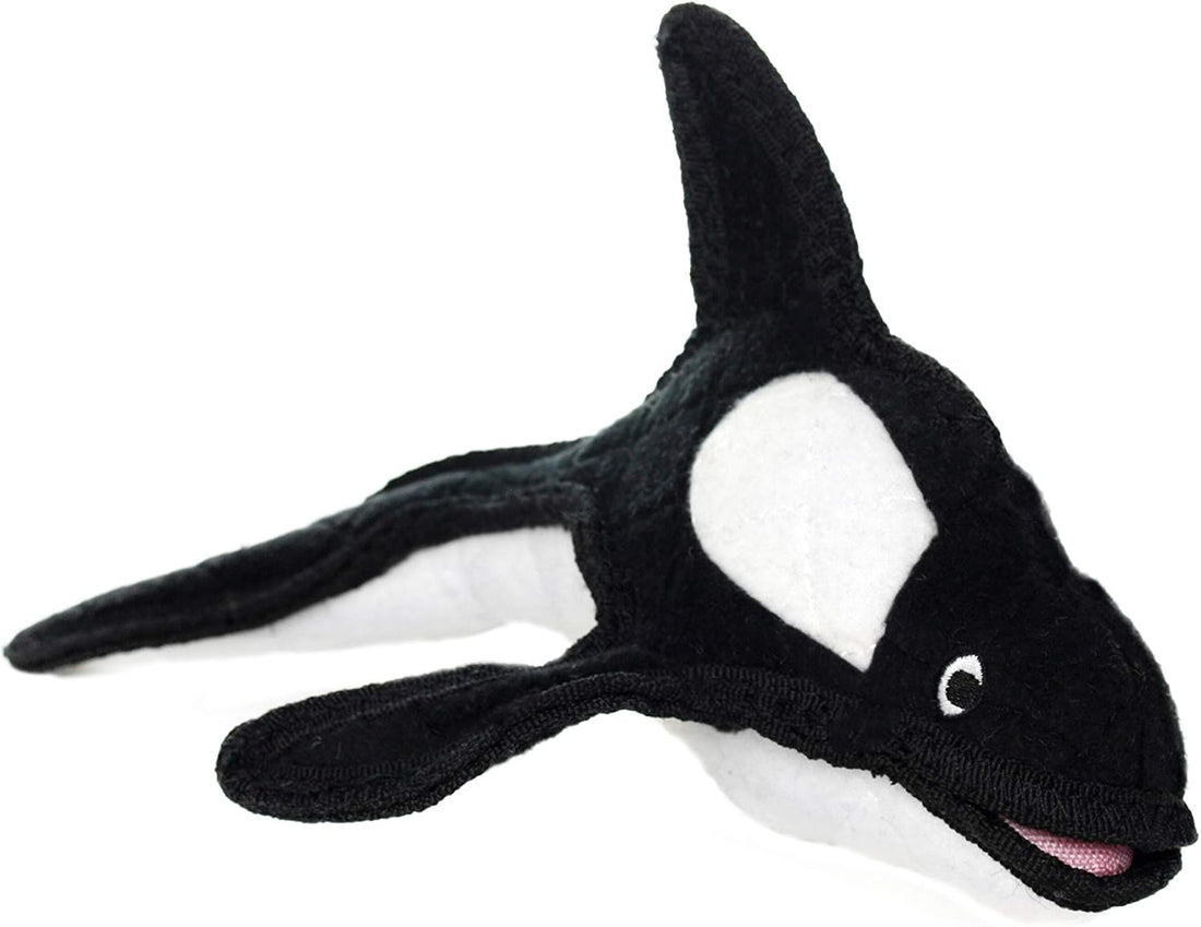TUFFY® 2 Pack Killer Whale Ultra Durable Plush Dog Toy