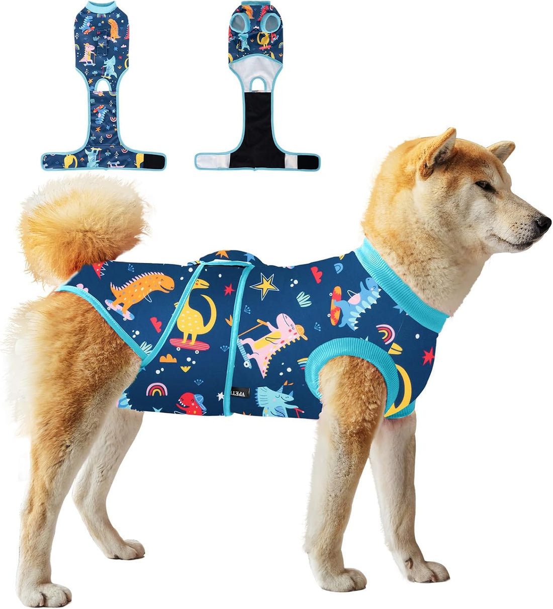 Dog Surgery Recovery Suit,Female Male Dog Onesie for Spay