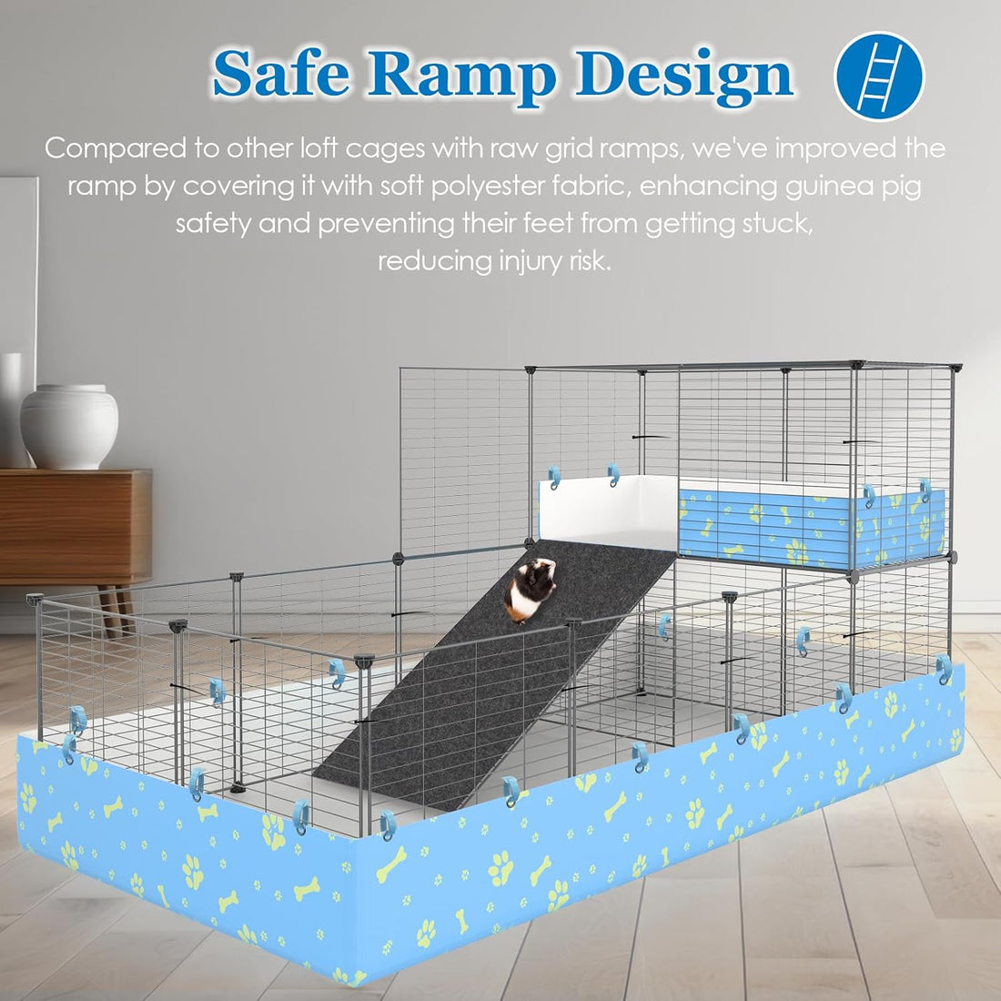 2-Story Guinea Pig Cages with Tarp
