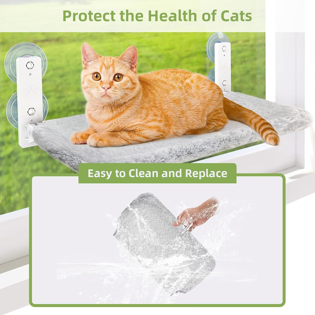 2PCS Replacement Cover for Cat Window Perch