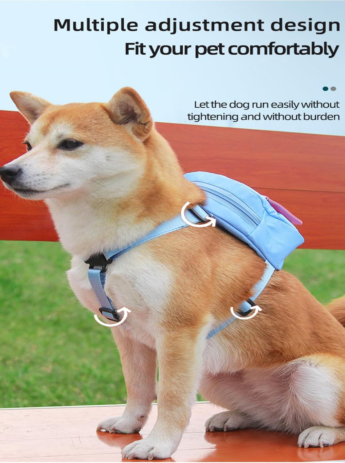 Backpack for Small Dogs to Wear,Dog Backpack with Leash