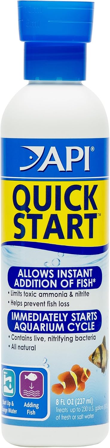 API Quick Start Freshwater & Saltwater Aquarium Nitrifying Bacteria