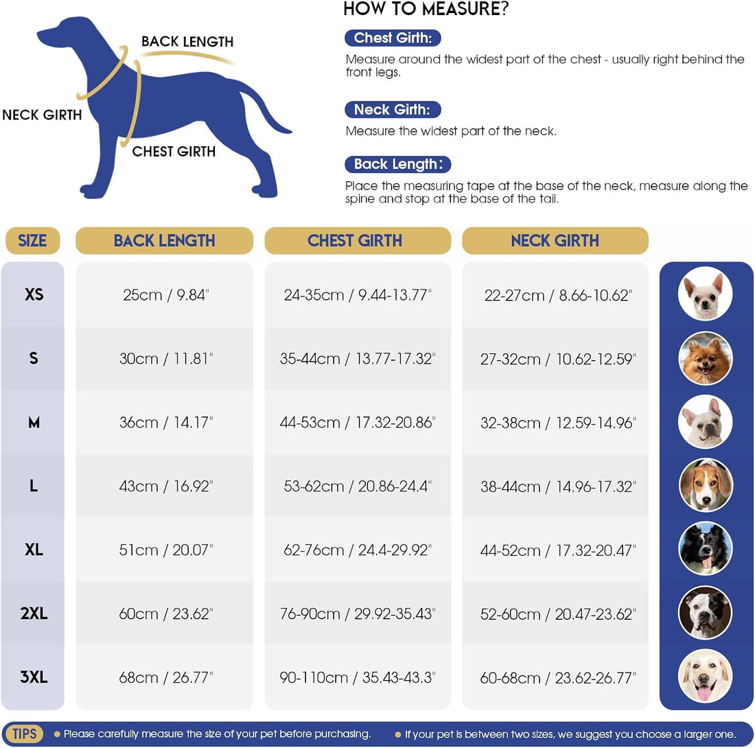 ASENKU Reversible Dog Winter Coat