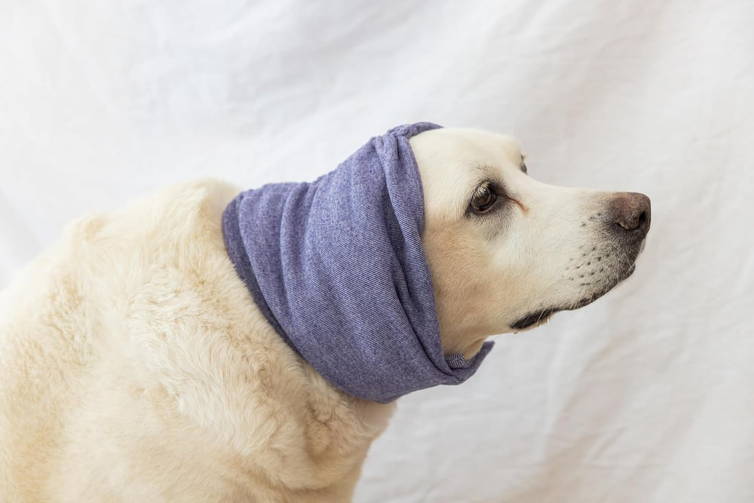 Dog Ear Muffs for Noise Protection Purple L