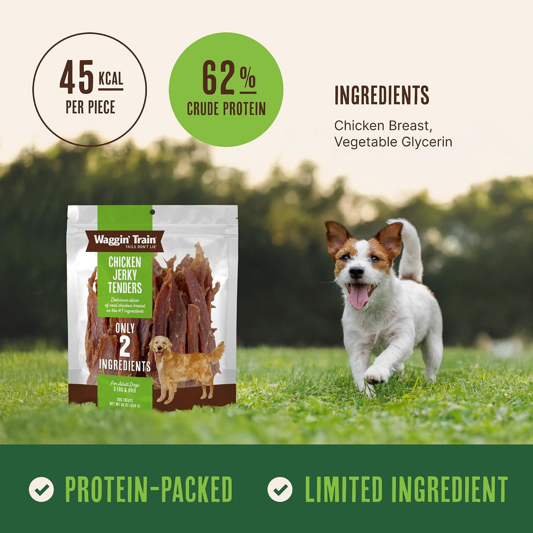 Waggin' Train Chicken Jerky Dog Treats
