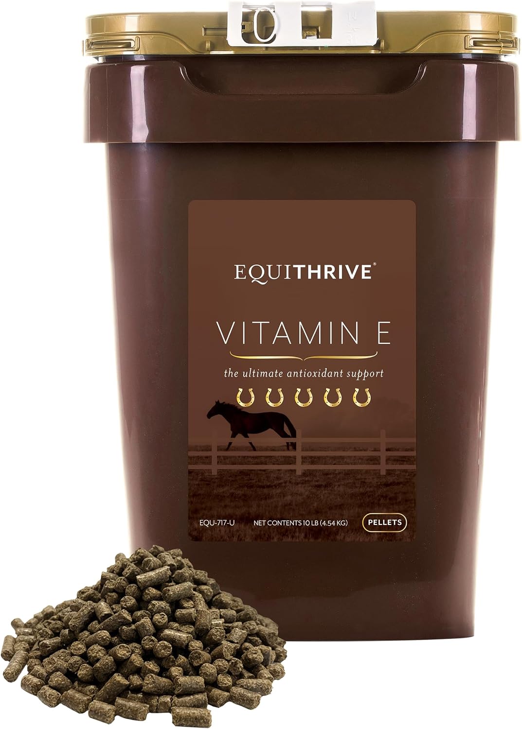 Equithrive Natural Vitamin E Pellets Horse Supplement