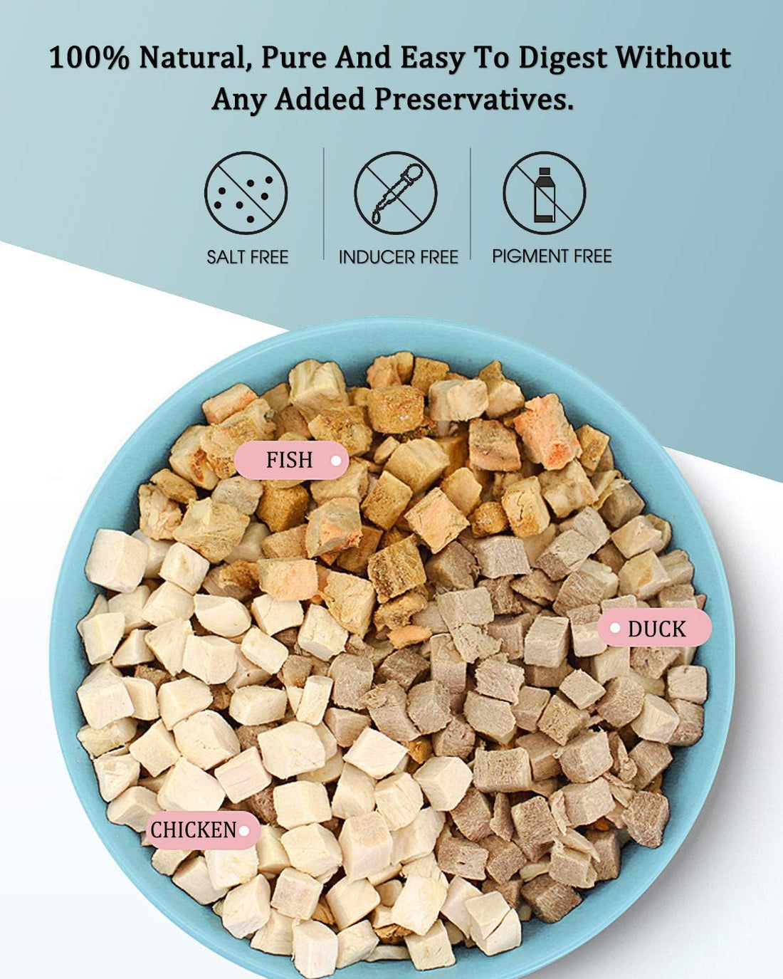 3 IN 1 Freeze Dried Meat Turtle food