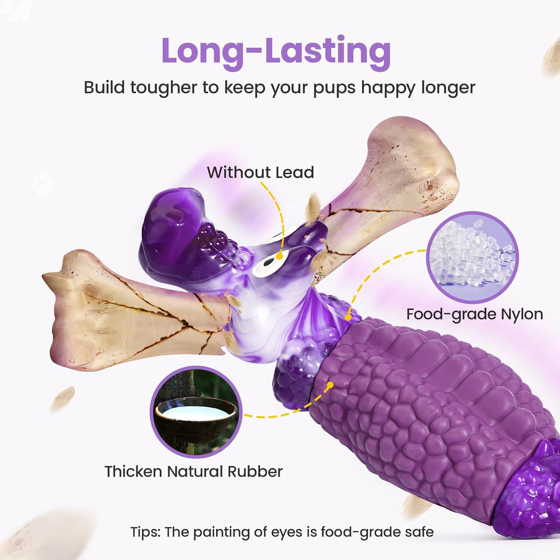 HGB Tough Dog Chew Toys for Aggressive Chewers