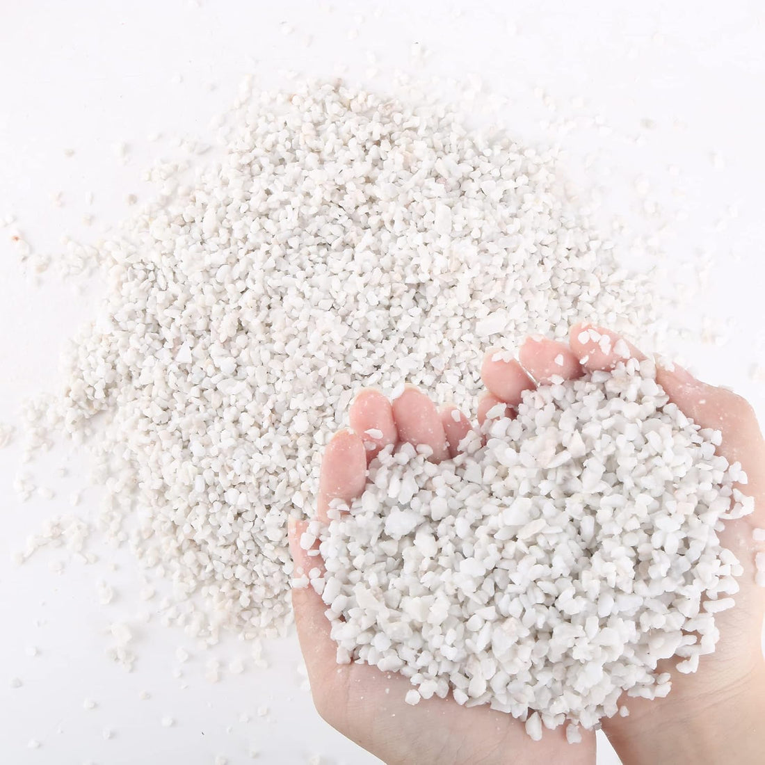 3lb Black Cactus Pea Gravel Rocks,1/4 Inch Pebbles for Indoor Plants