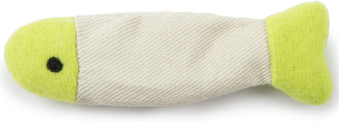 SmartyKat Fish Flop Crinkle Catnip Cat Toys - Multi Color, 9 Count