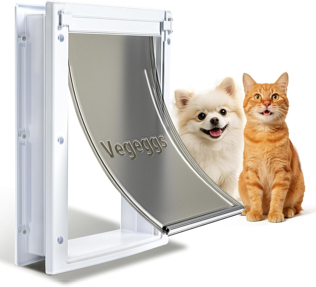 Large Dog Door for Door, Durable Plastic