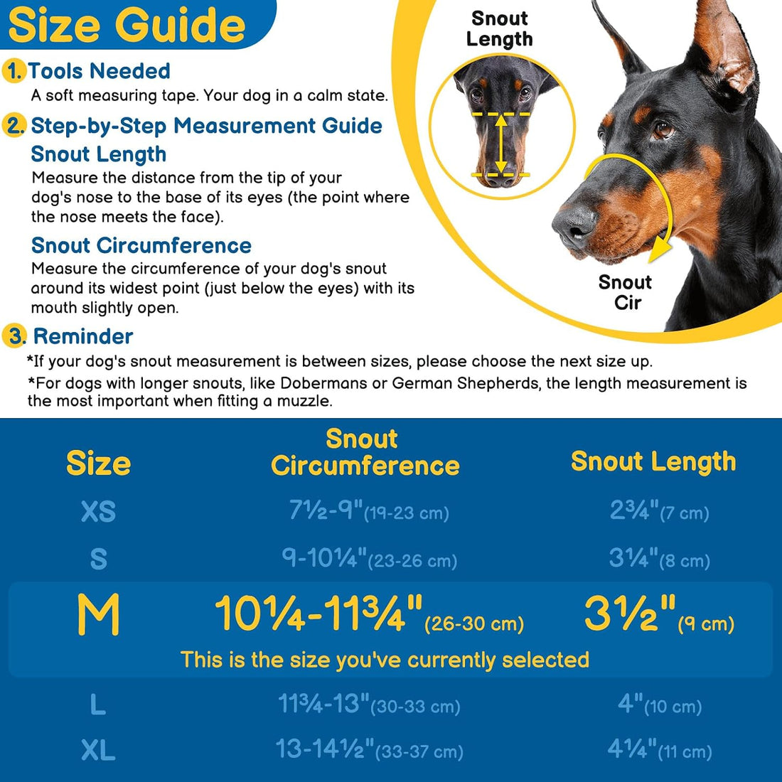 BARKLESS Basket Muzzle for Dogs