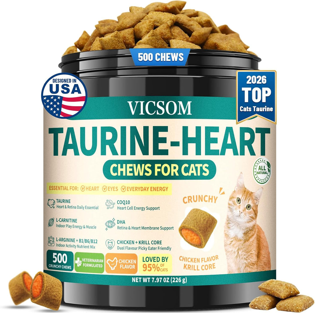 Taurine for Cats, CoQ10 for Cats