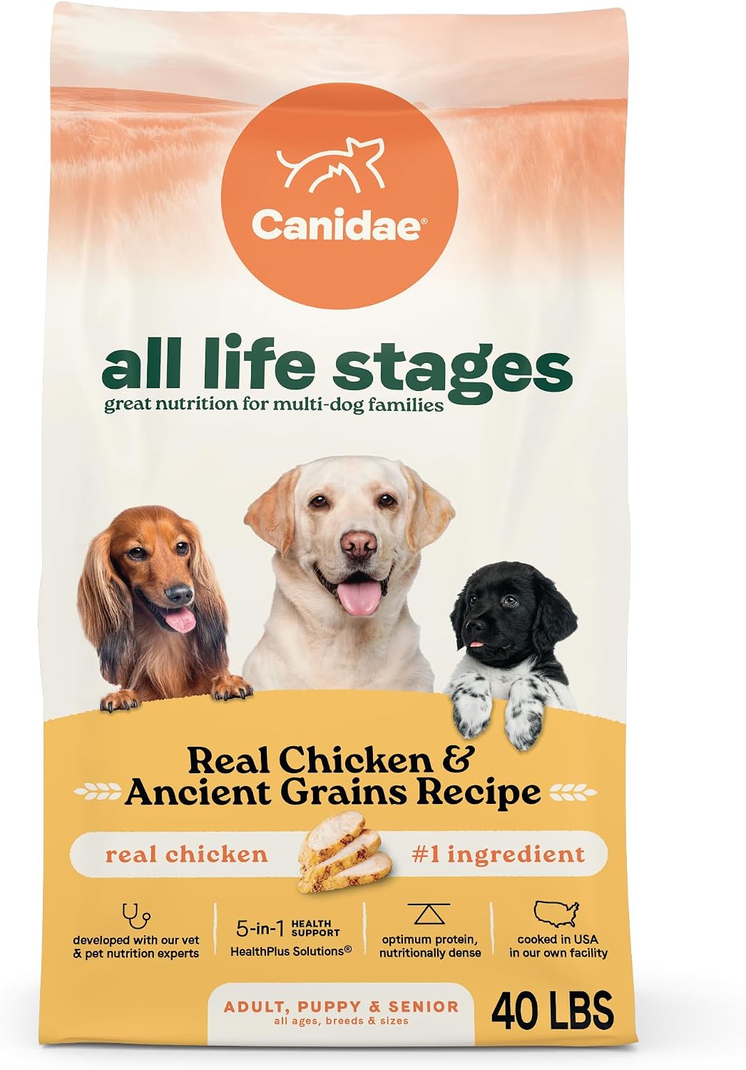 Canidae All Life Stages Multi-Protein, Chicken, Turkey, Lamb & Fish
