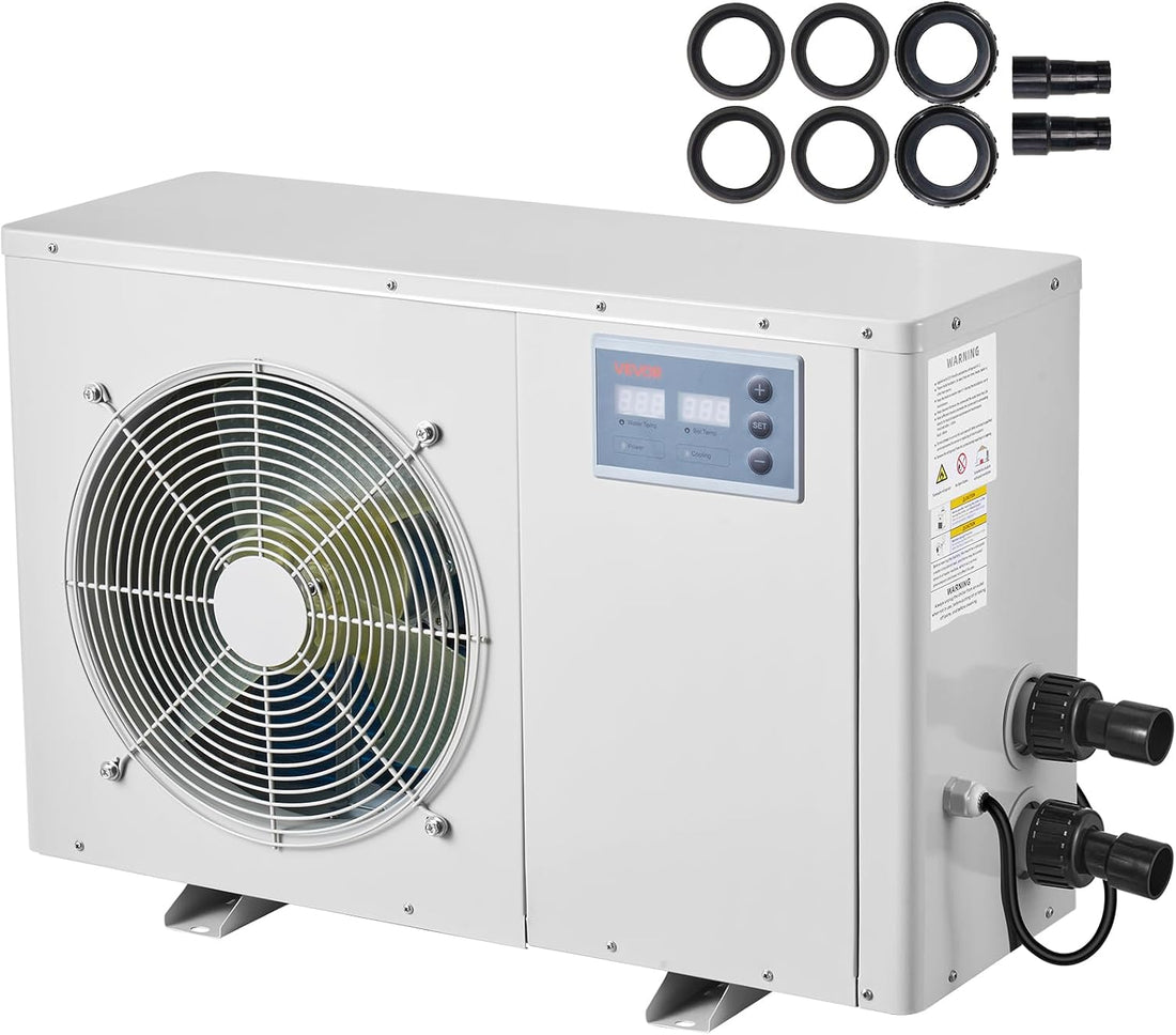 VEVOR Aquarium Chiller 150Gal 1/2HP Quiet Cooler with Titanium