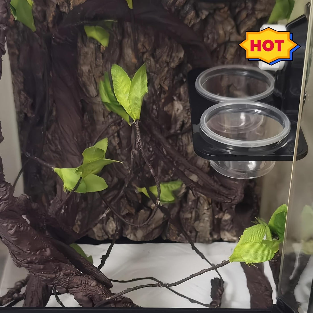 Lizard Crested Gecko Food Water Feeding Cups, 100 pcs, 1 oz