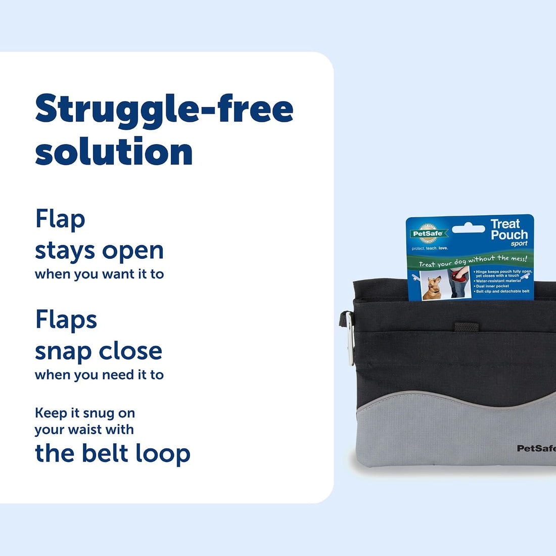 PetSafe Treat Pouch Sport- Durable, Convenient Dog Training Accessory