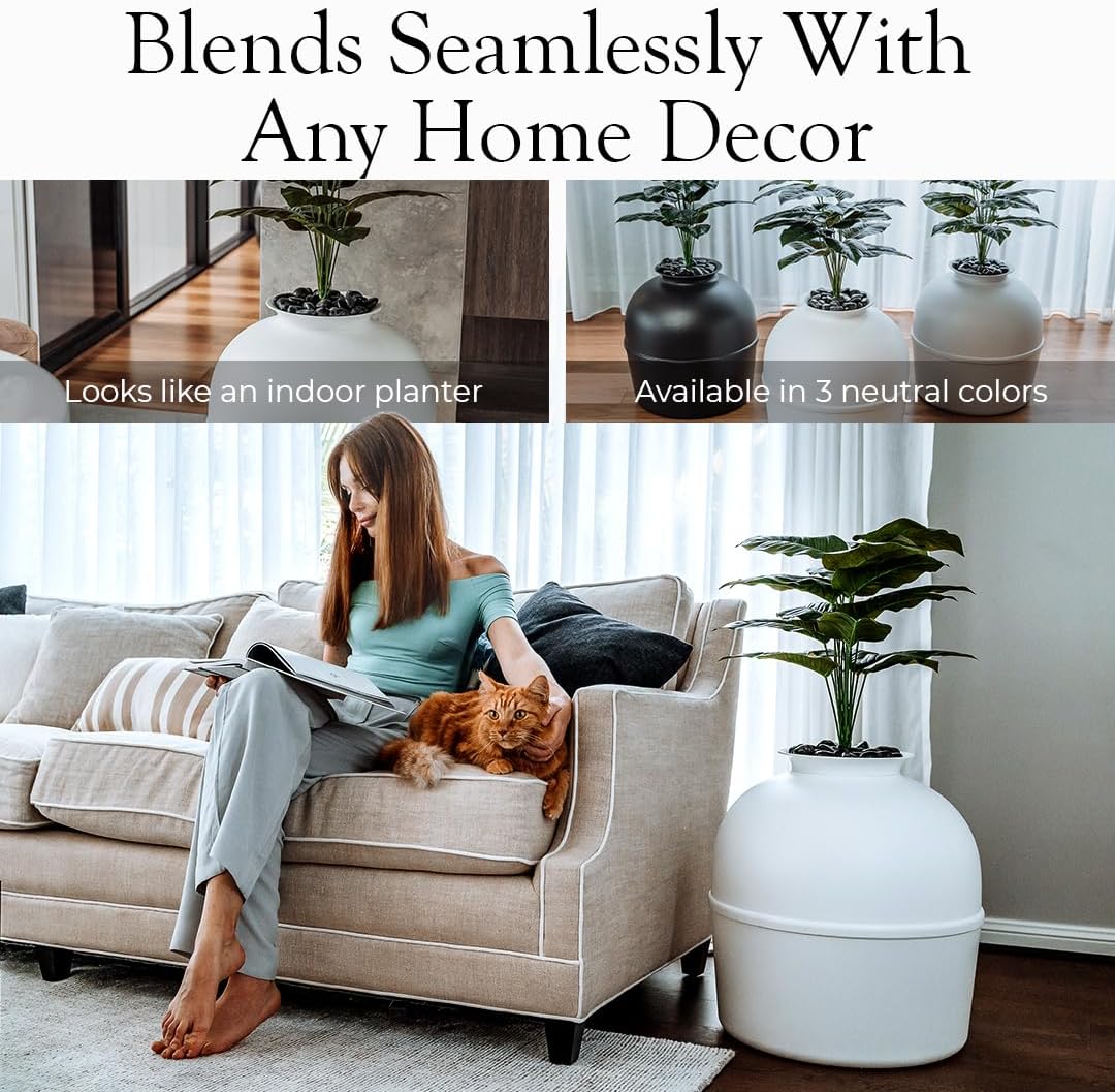 Secret Litter Box by Bundle & Bliss - Hidden Litter Box Enclosure