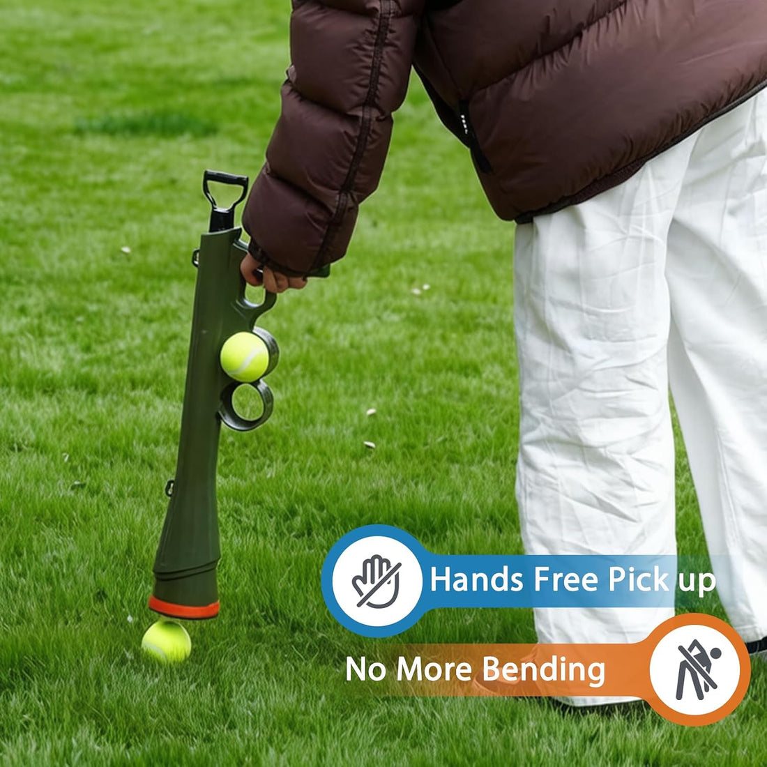 Dog Ball Launcher, Tennis Ball Thrower Launches 30+ft