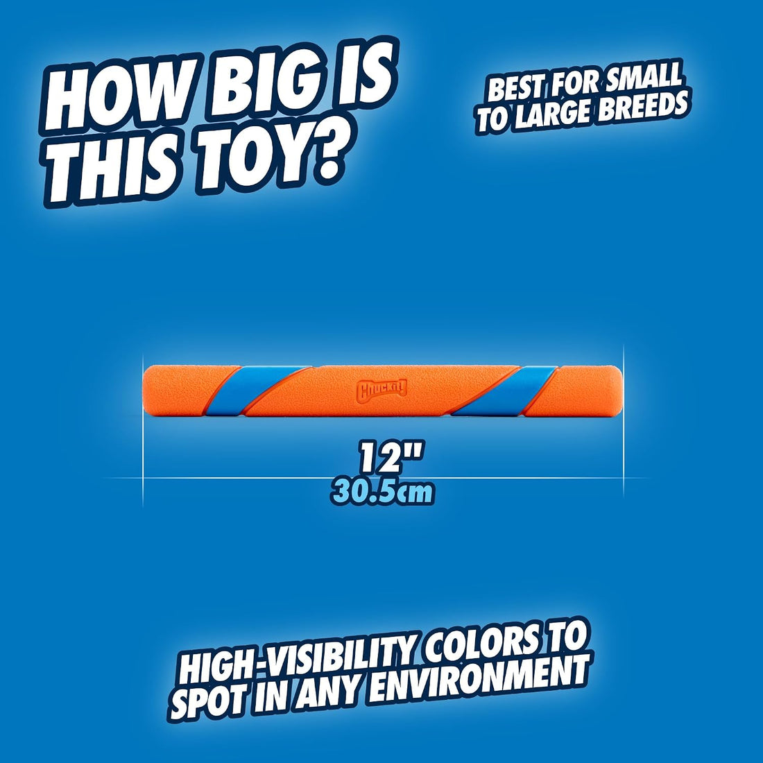 Chuckit! Ultra Fetch Stick Dog Toy Interactive Outdoor Toy for All