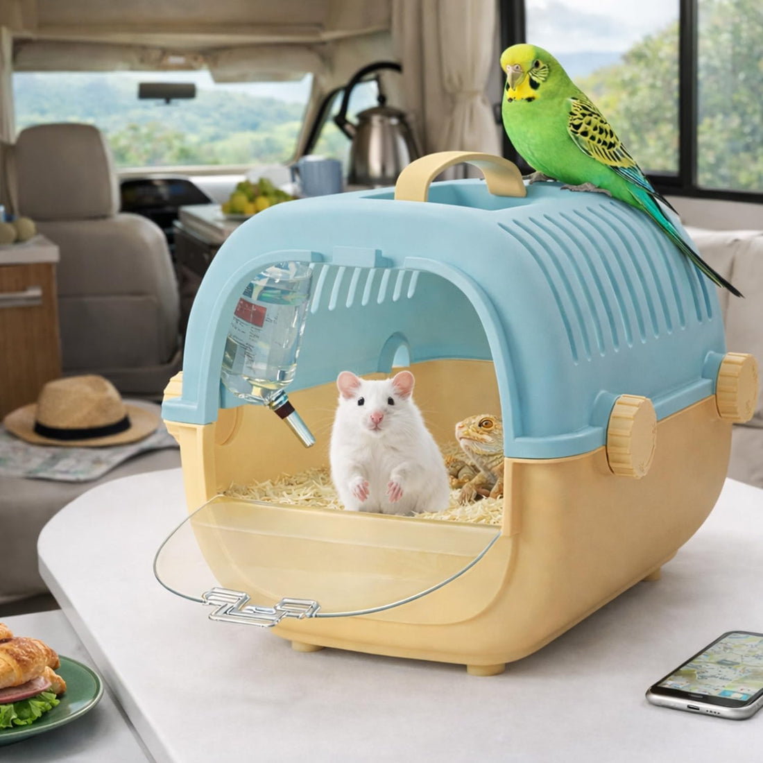 Portable Small Pet Carrier Cage