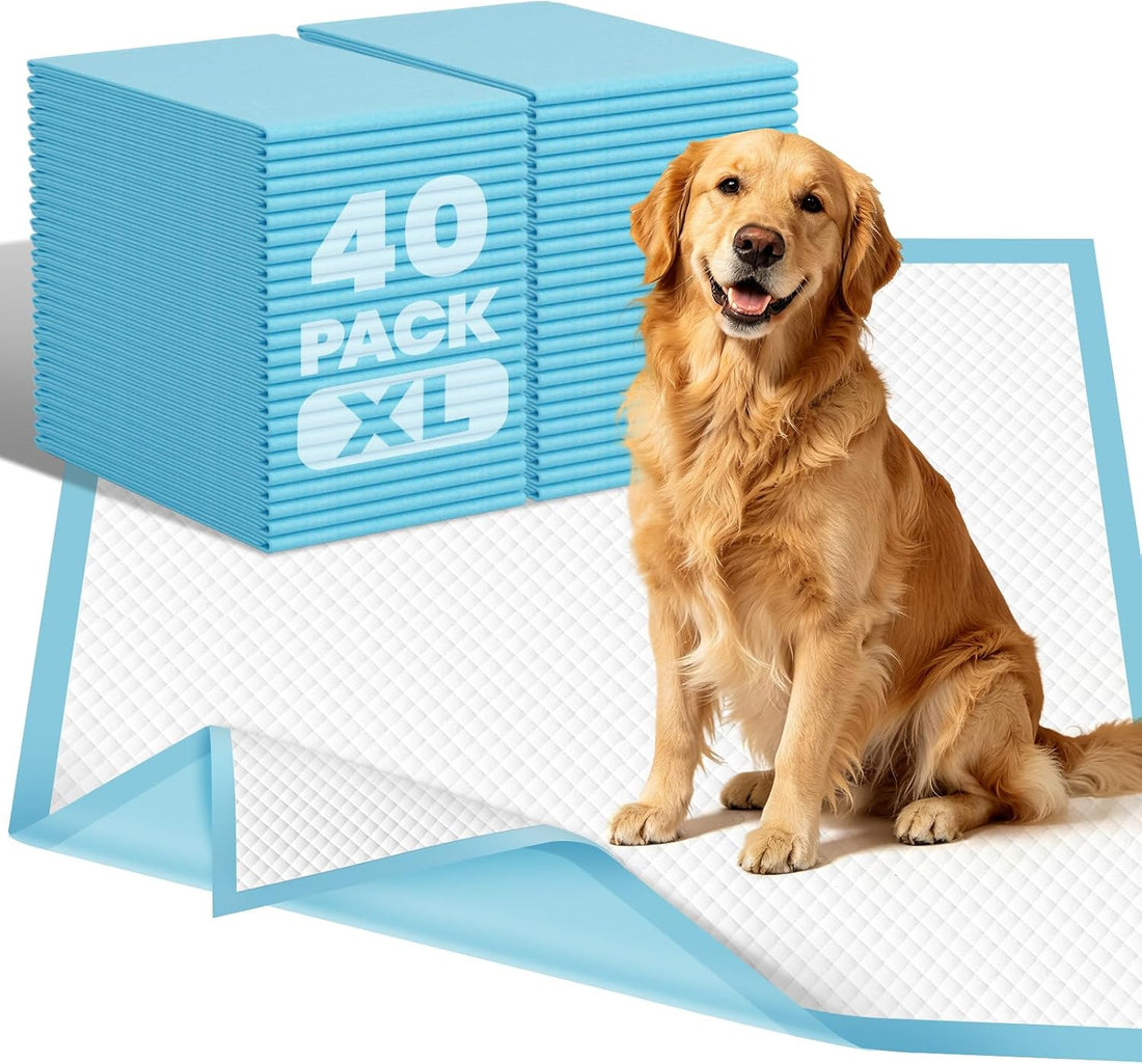 VJJ Puppy Pads 100 Count 30"x26", Great Value Potty Pads for Dogs XL