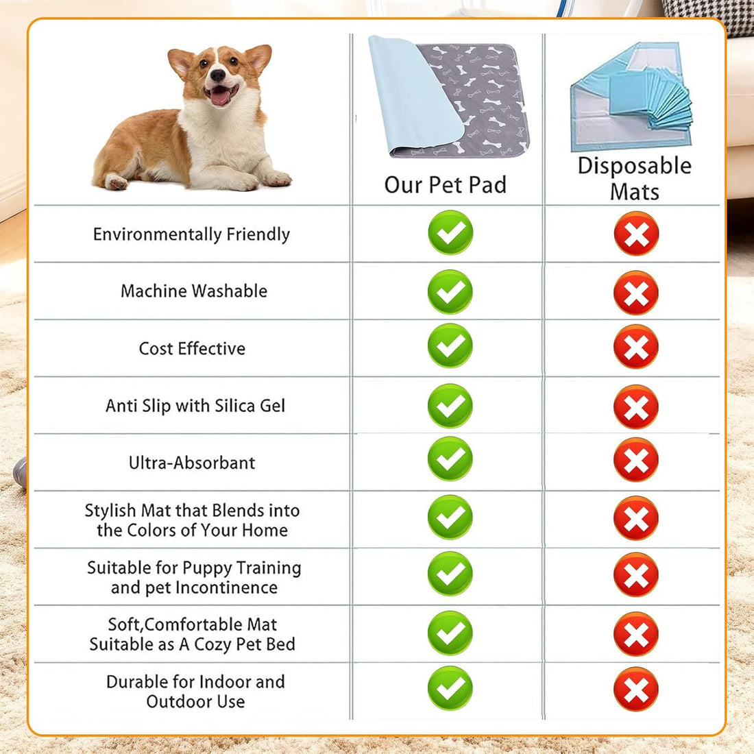 Puppy Pee Pads with Pheromones