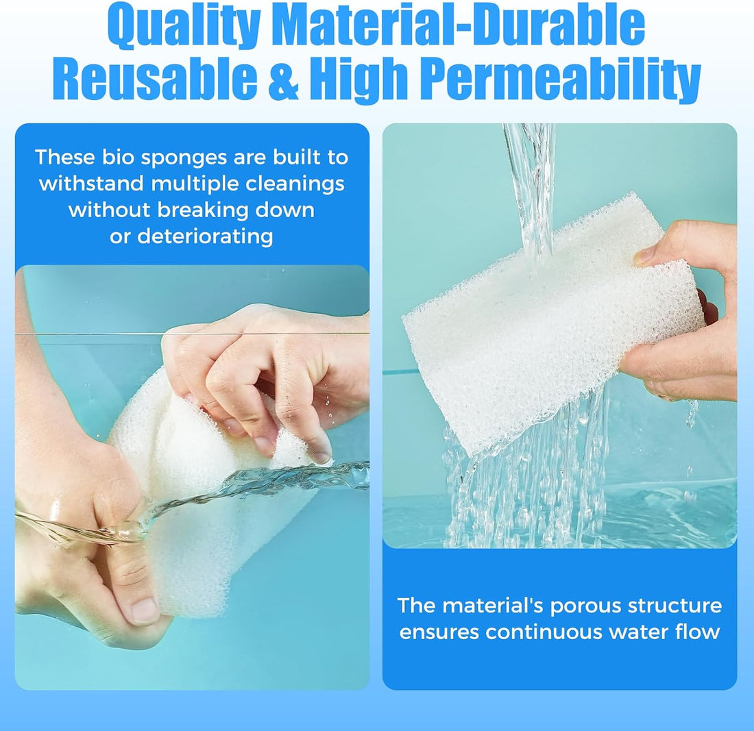 AQUANEAT 6-Pack Replacement Filter Sponge Pads