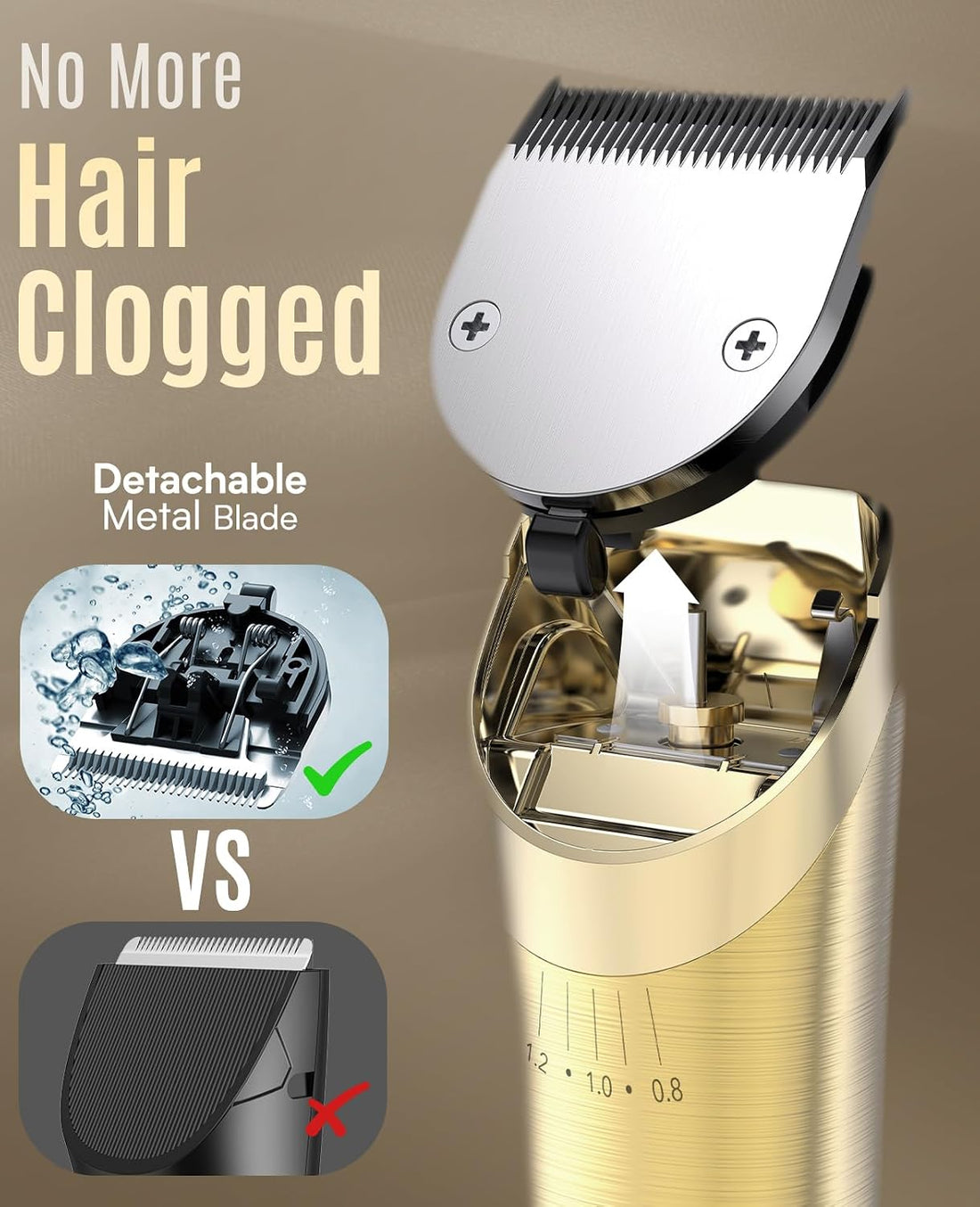 oneisall Cordless Horse Clippers for Horse Grooming RK 034