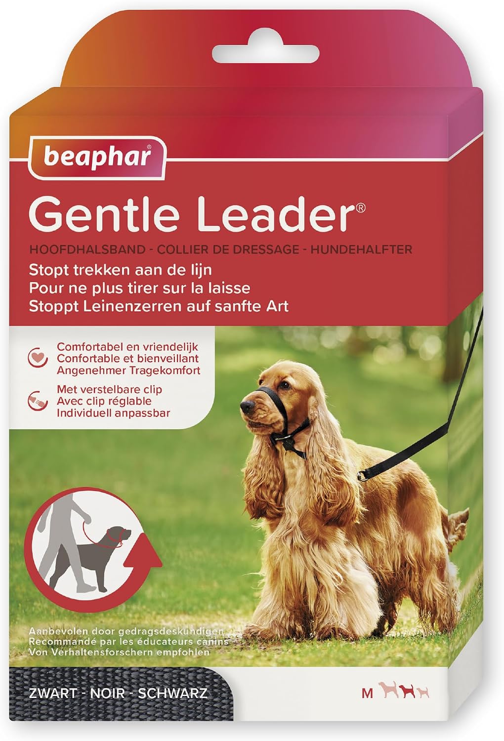 Beaphar - Gentle Leader - Head Collar for Medium Dogs