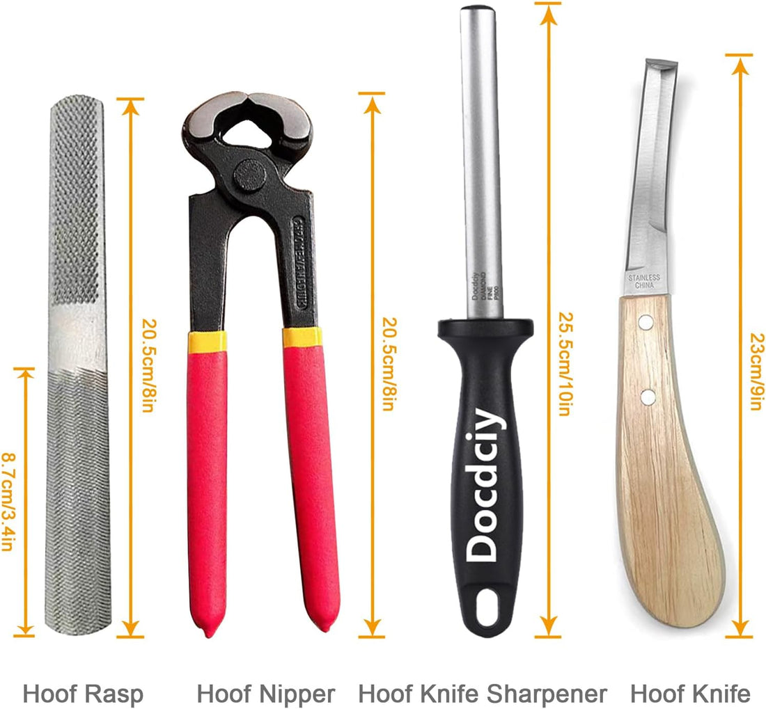 8 inch Farrier Tool Kit Goat Hoof Trimmers Pig Hoof Shears for Mini