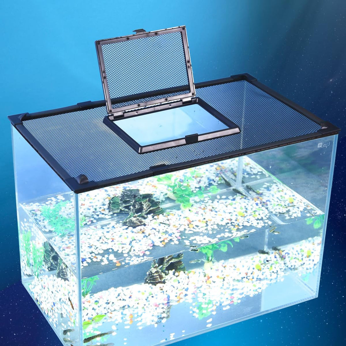 Magnetic Fish Tank lid Cover Keep Fish from Jumping Out