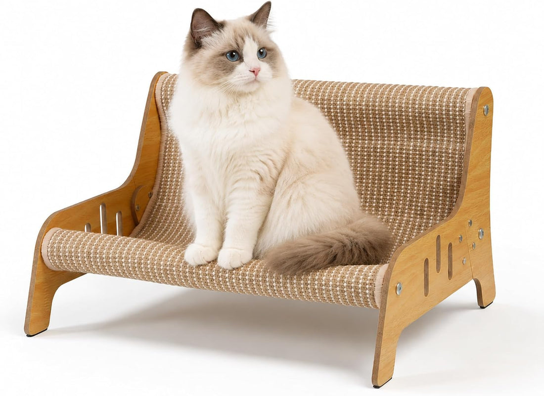 Sisal Cat Scratcher Sofa Bed and Lounger for Indoor Cats